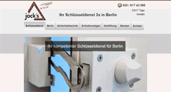 Desktop Screenshot of jacks-schluesseldienst.de